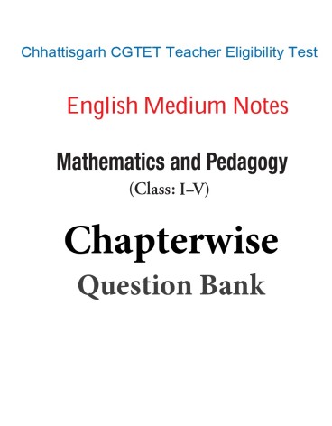 CGTET Maths and Pedagogy English notes