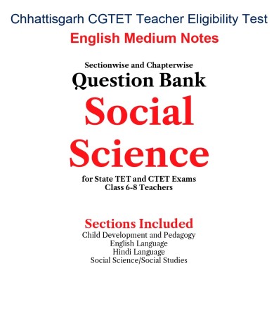 CGTET Social Science Practice Set PDF